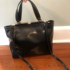 Diane Von Furstenberg Black 440 Runaway Tote